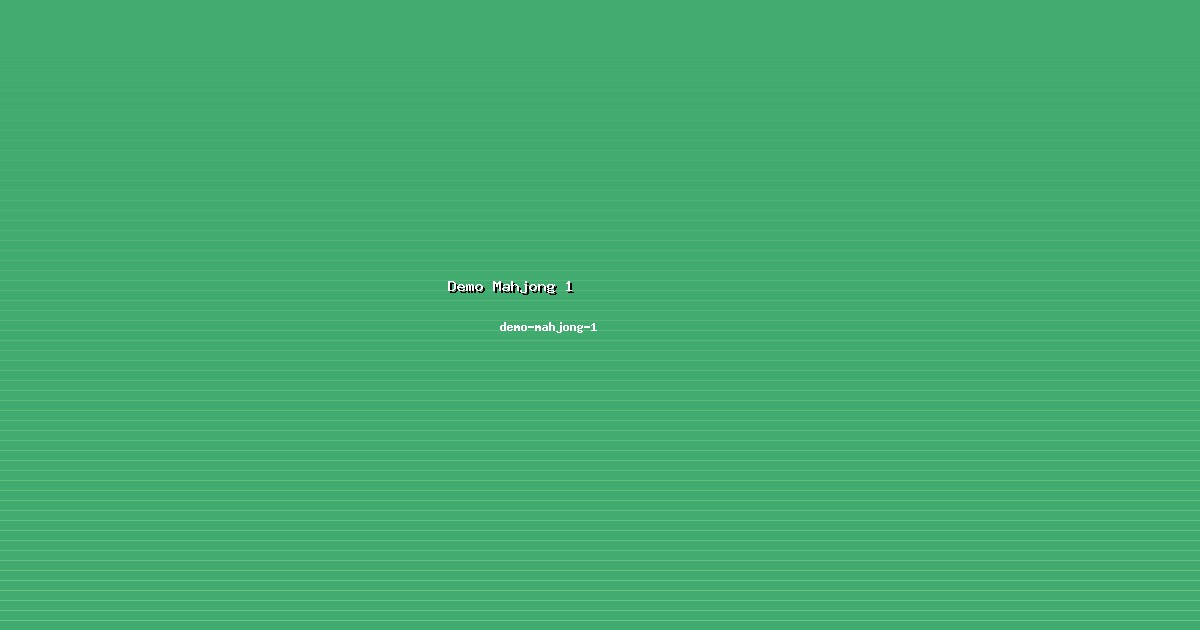 Pengembangan Demo Mahjong 1 Sistematis di demo-mahjong-1