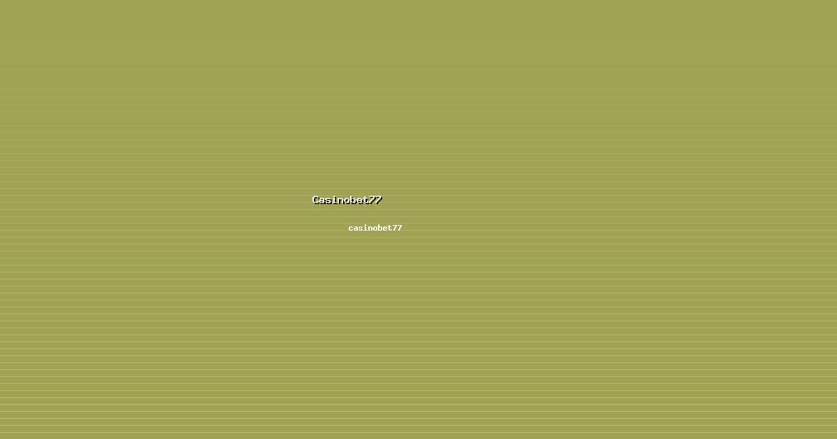 Trainer Casinobet77 Efektif di casinobet77