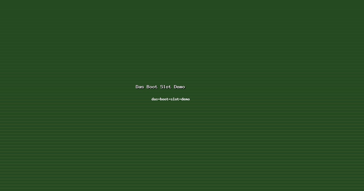Keahlian Das Boot Slot Demo di das-boot-slot-demo