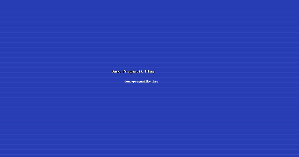 Diferensiasi Demo Pragmatik Play Jelas di demo-pragmatik-play