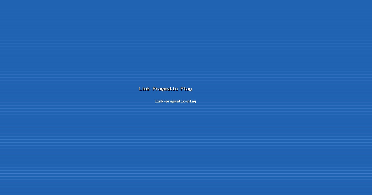 Rekomendasi Link Pragmatic Play Personal di link-pragmatic-play