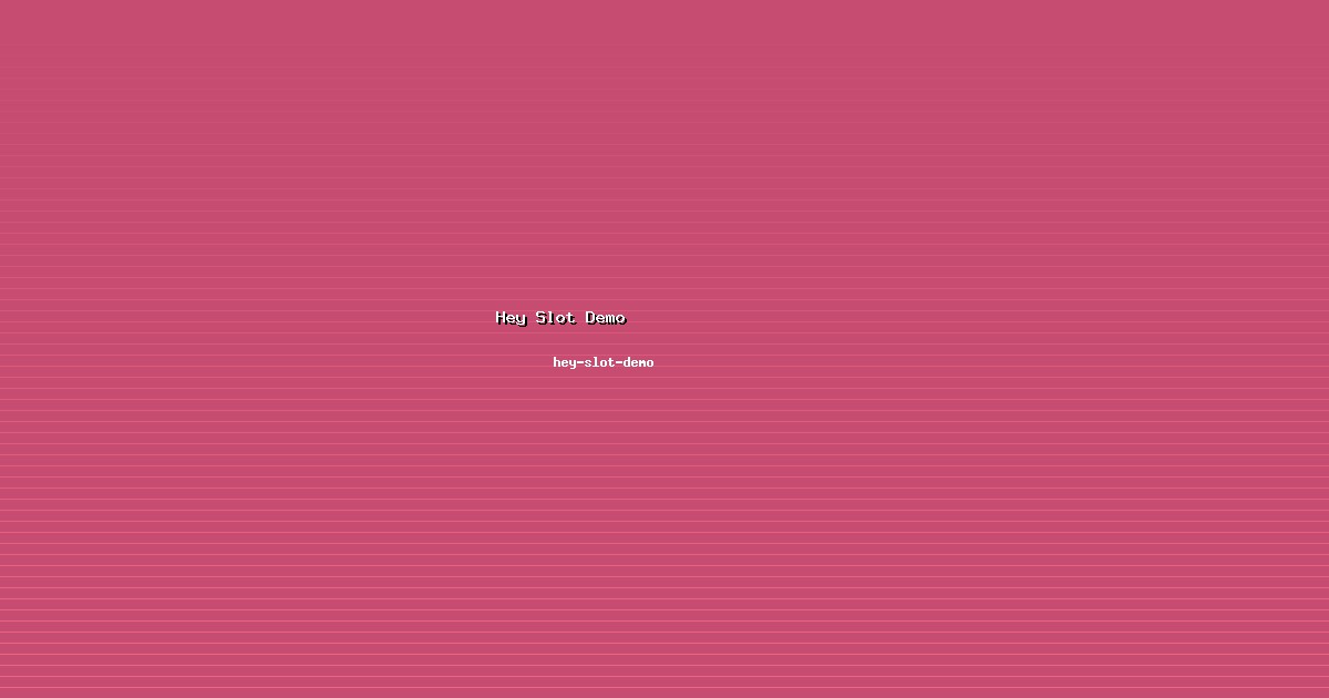 Sistematika Hey Slot Demo Jelas di hey-slot-demo