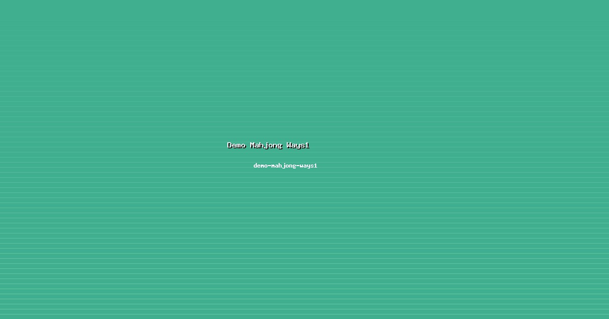 Jalan Demo Mahjong Ways1 Terang di demo-mahjong-ways1