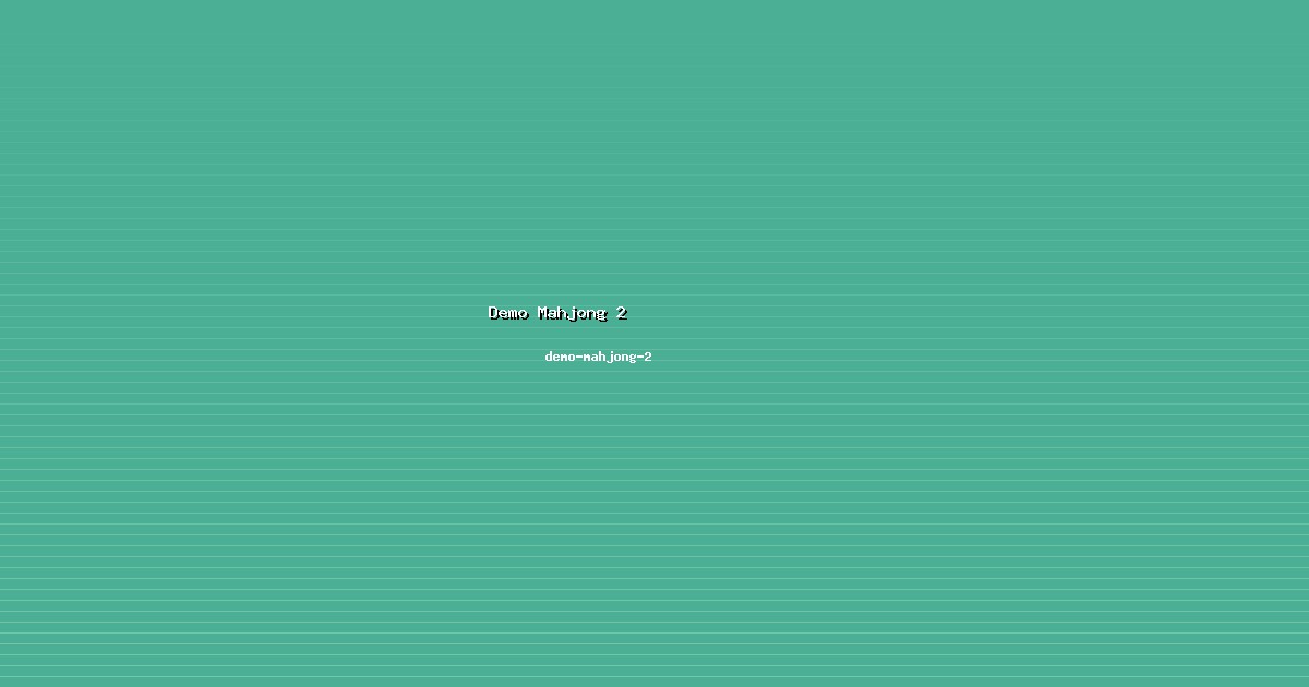 Rekomendasi Demo Mahjong 2 Personal di demo-mahjong-2
