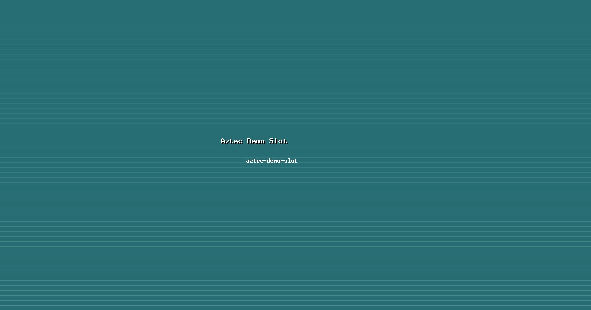 Pelayanan Aztec Demo Slot di aztec-demo-slot