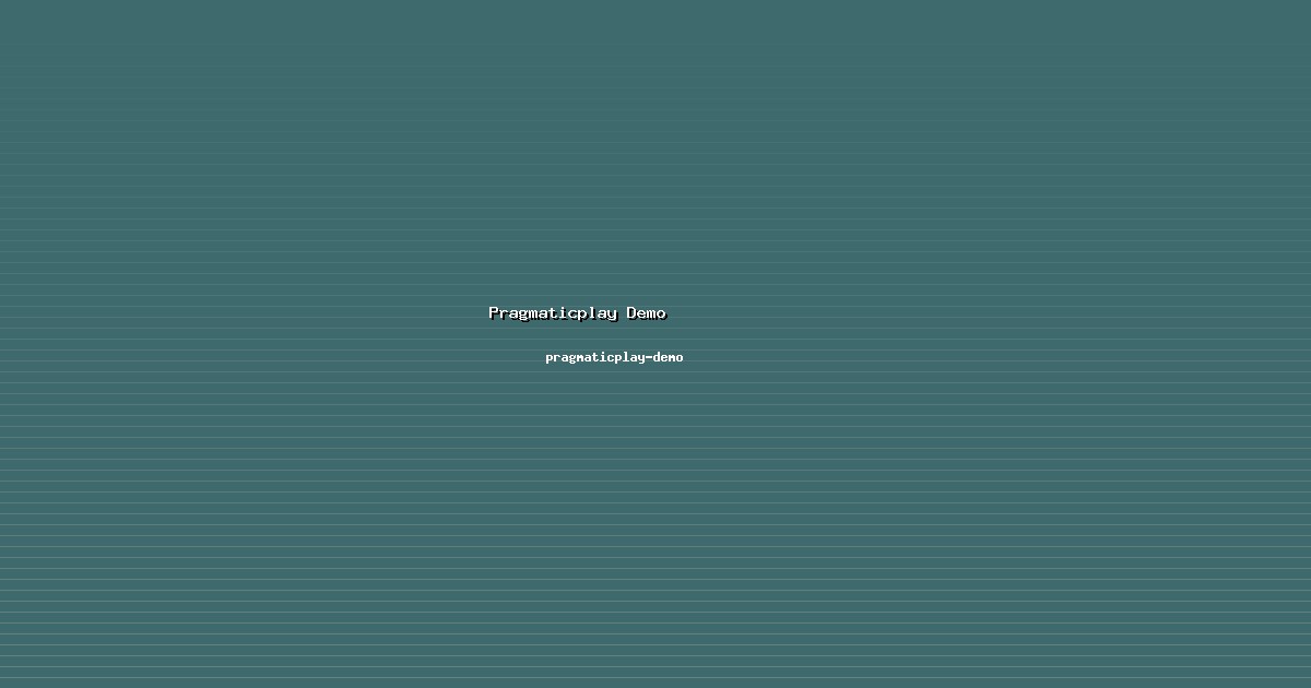 Pragmaticplay Demo untuk Pemula - Panduan pragmaticplay-demo