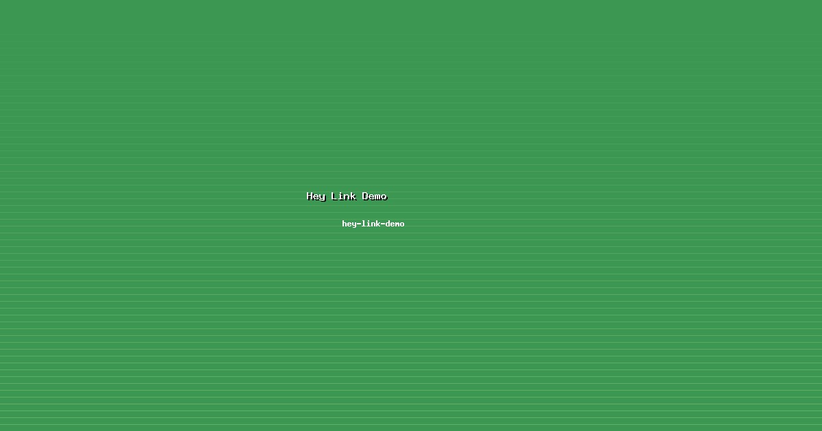 Perayaan Hey Link Demo Meriah di hey-link-demo