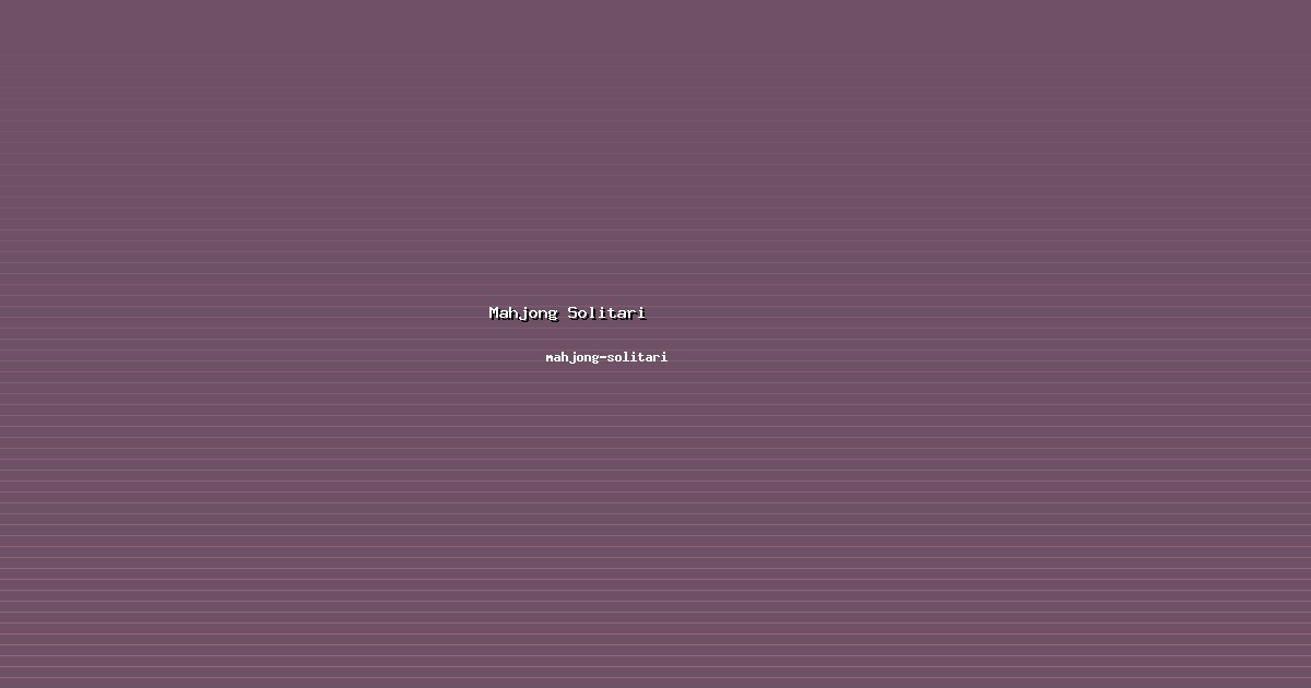Spesialis Mahjong Solitari Terampil di mahjong-solitari