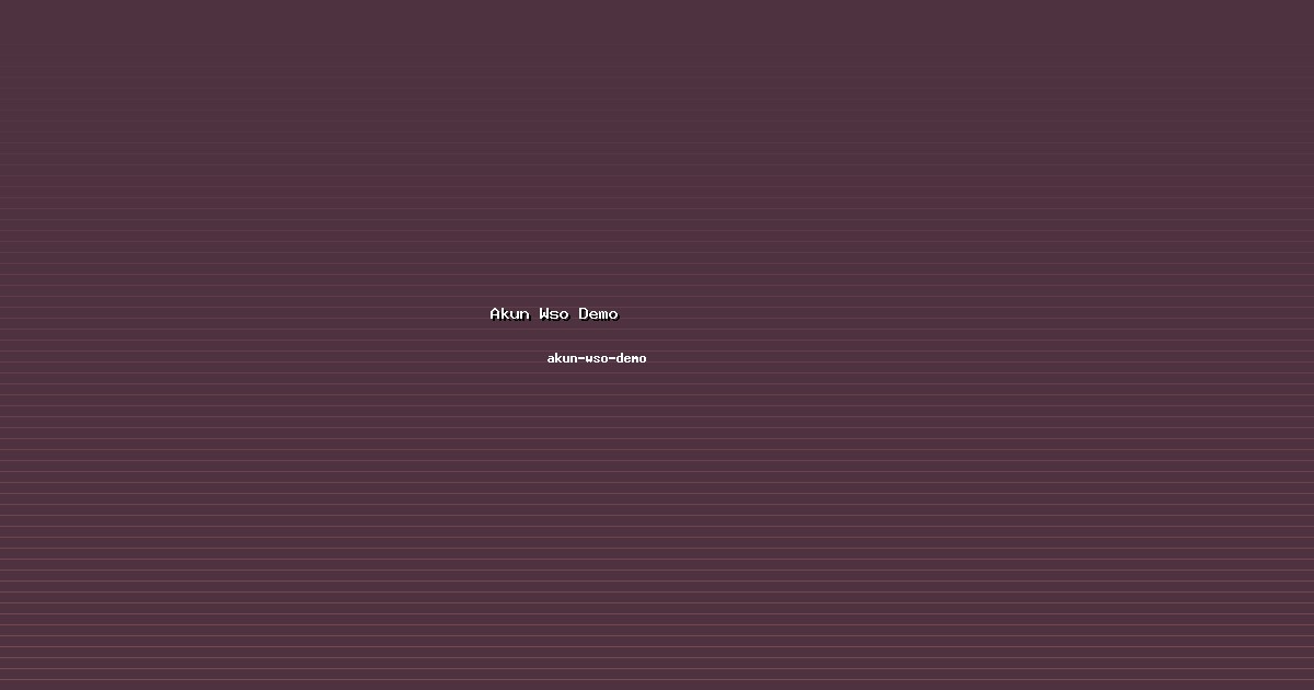 Pertumbuhan Akun Wso Demo Positif di akun-wso-demo