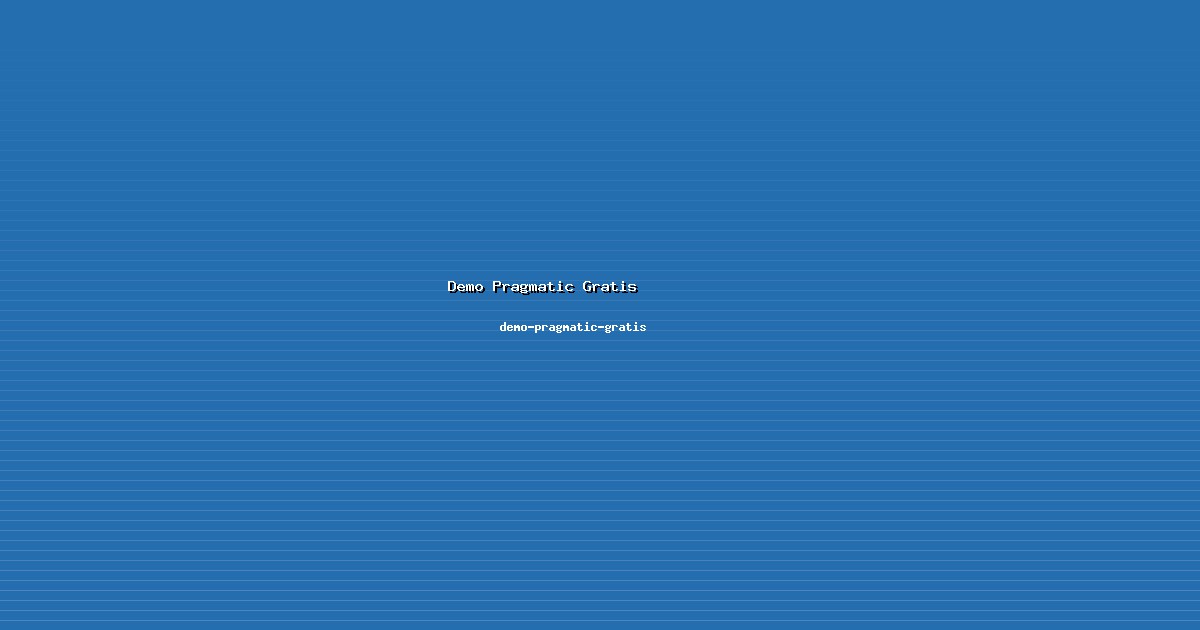 Adopsi Demo Pragmatic Gratis Cepat di demo-pragmatic-gratis