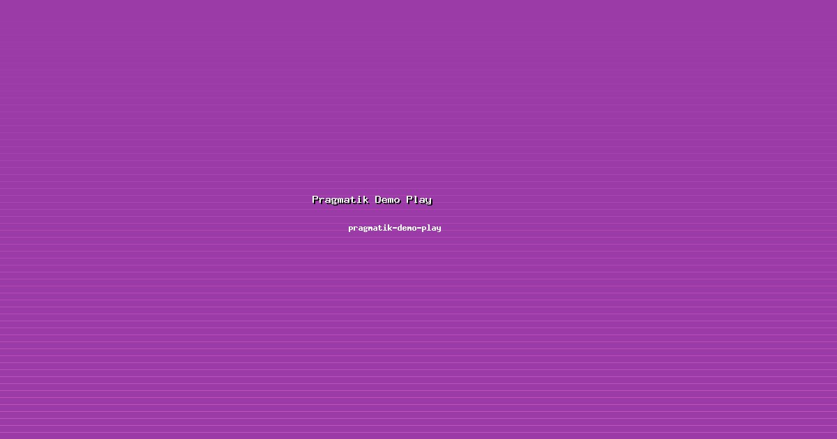 Kepatuhan Pragmatik Demo Play di pragmatik-demo-play