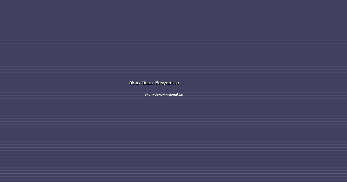 Kolaborasi Akun Demo Pragmatic Produktif di akun-demo-pragmatic