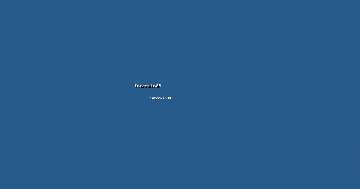Adopsi Interwin88 Cepat di interwin88