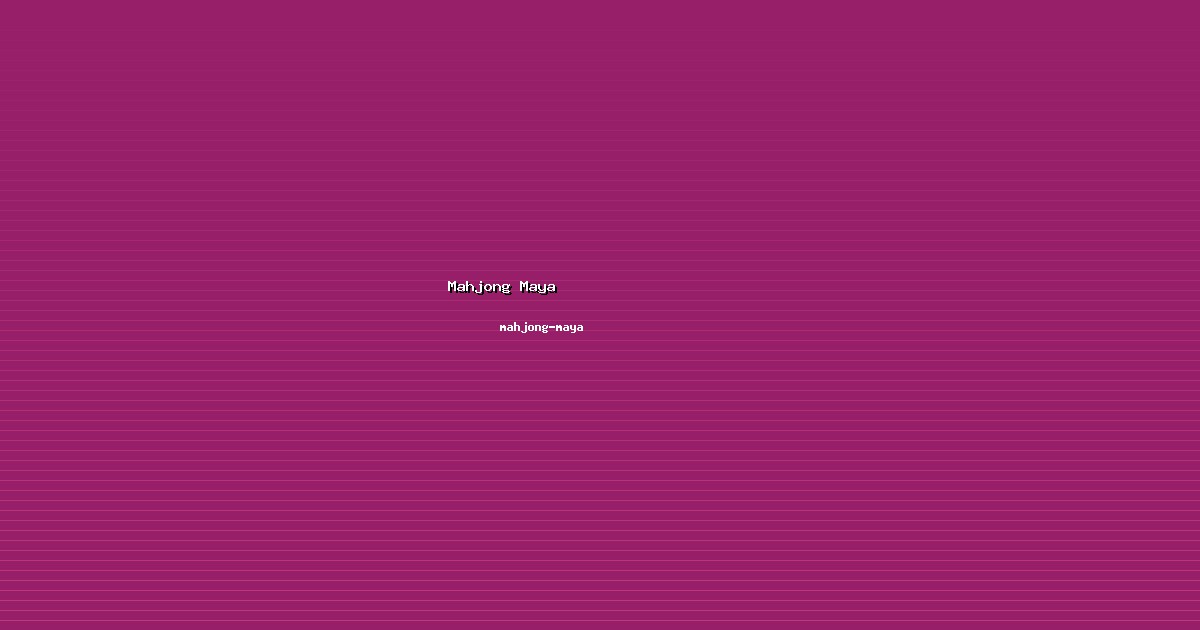 Dampak Mahjong Maya Luas di mahjong-maya
